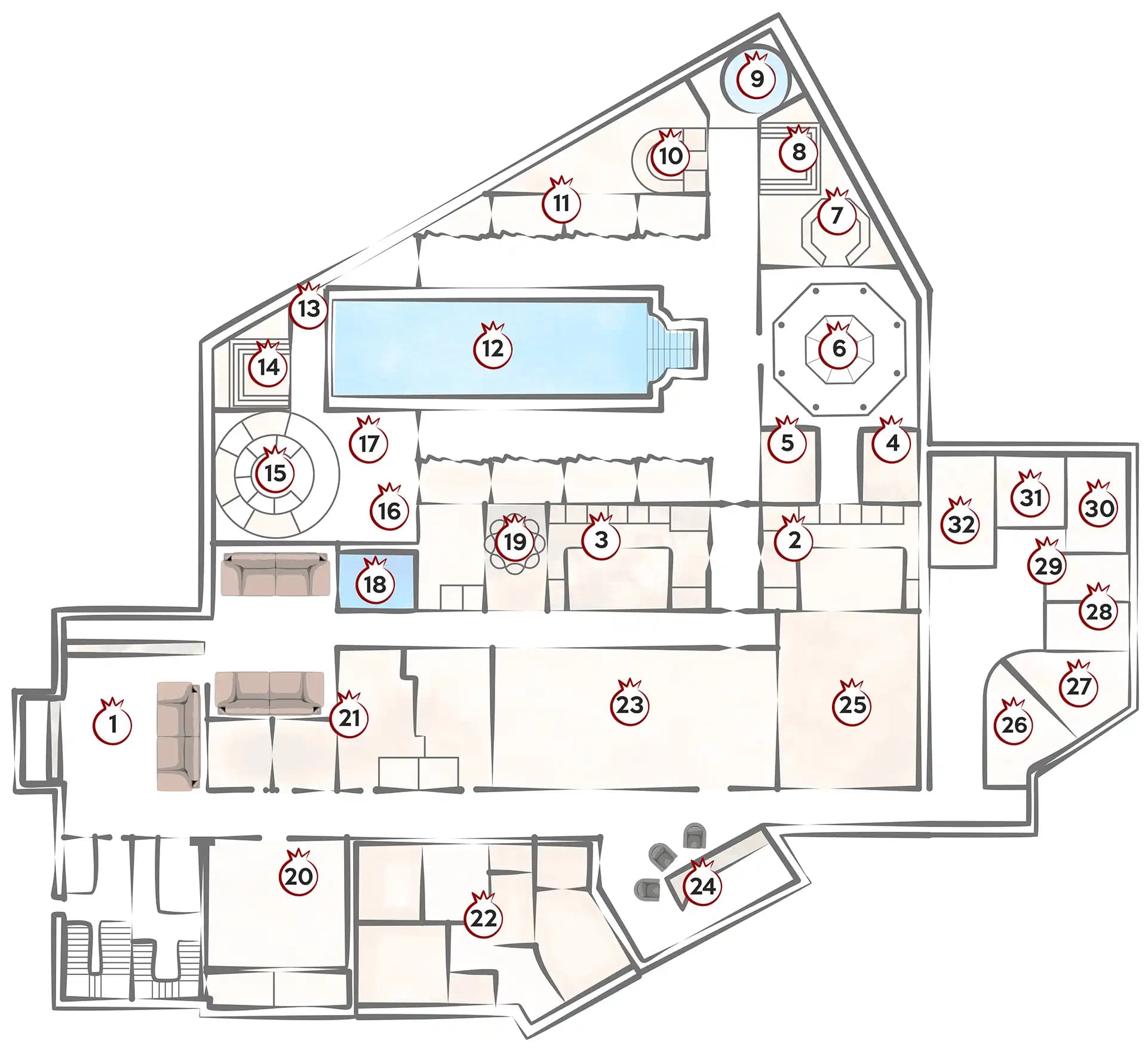 Spa Map